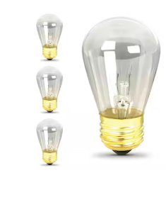 24-Light 48 ft. Plug-in Indoor/Outdoor Edison Patio String Light with S14 Single Filament LED Bulbs