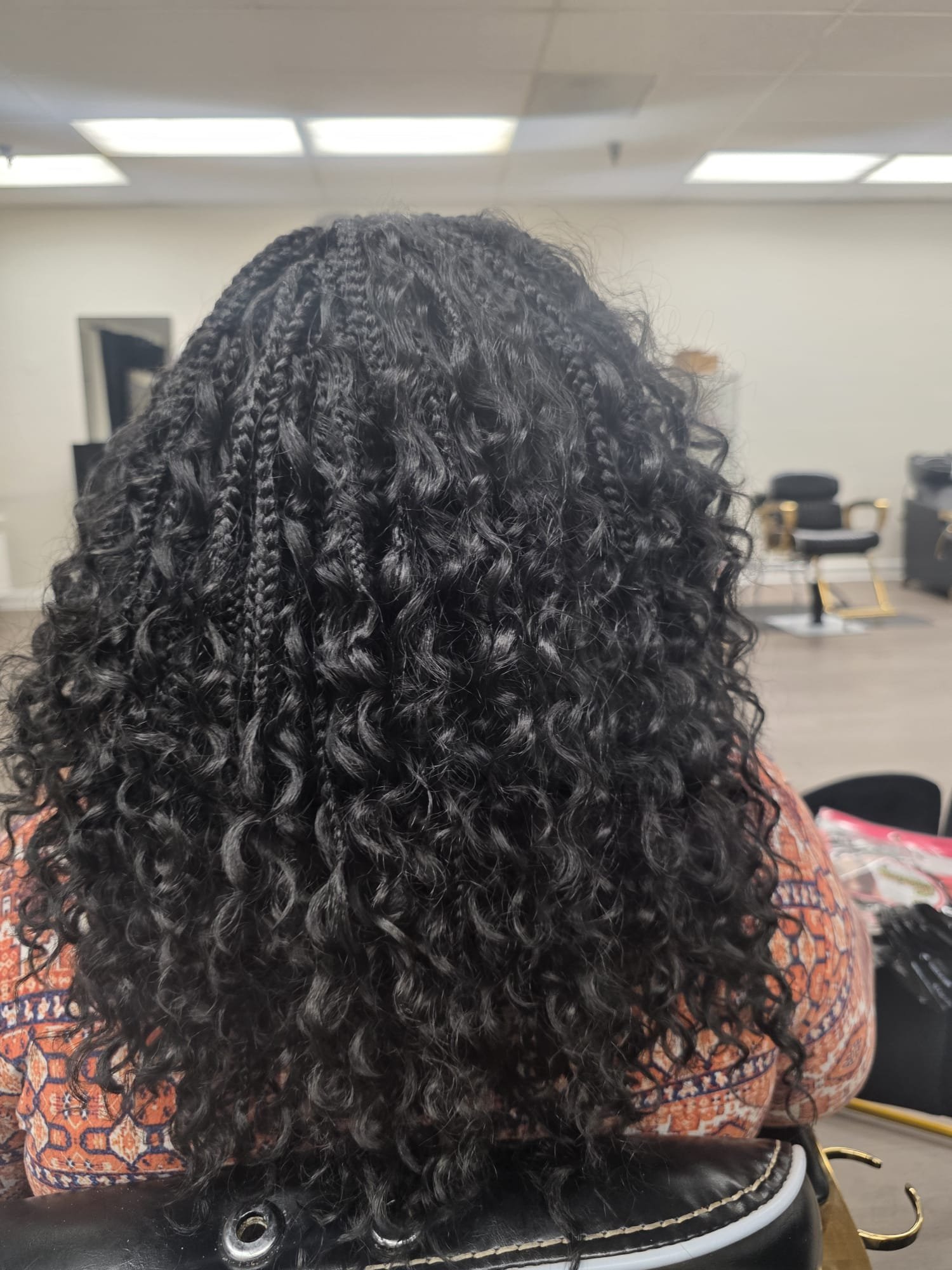 Boho Knotless Braids